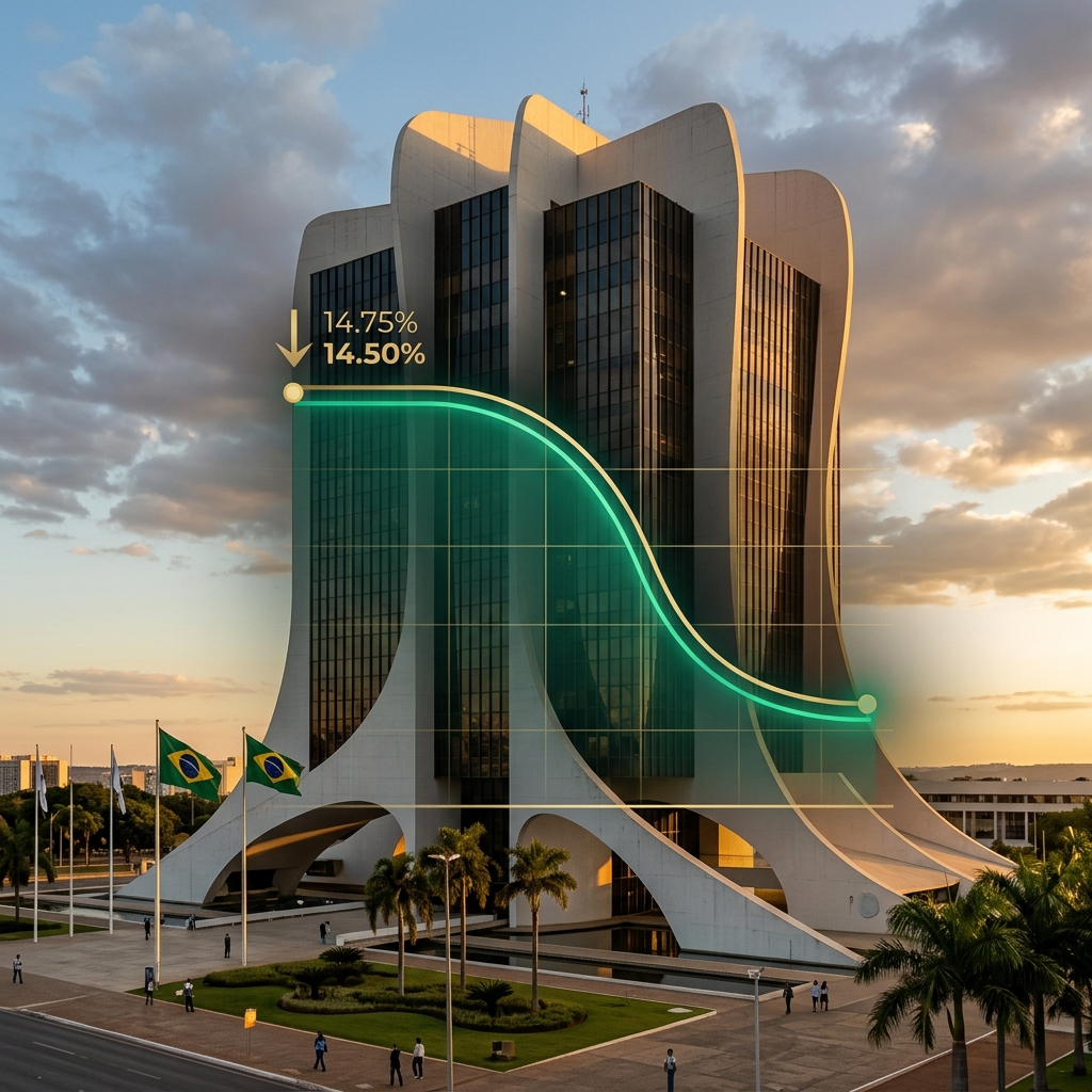 Composição abstrata representando tributação e tempo em investimentos