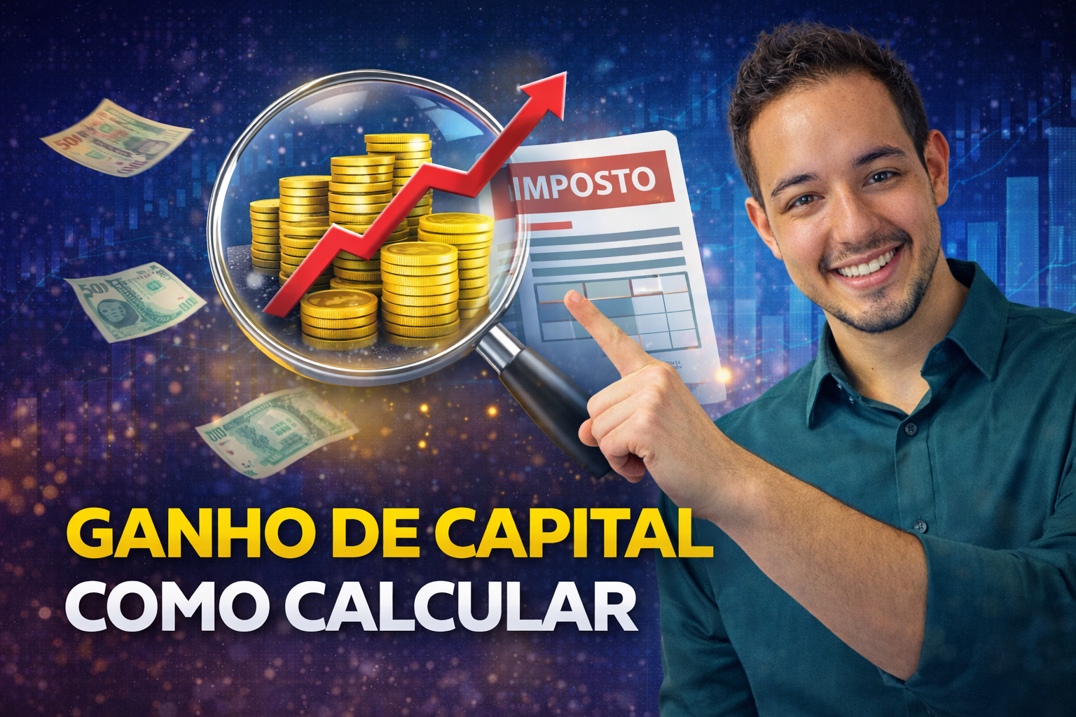 Ganho de capital em investimentos como calcular e declarar
