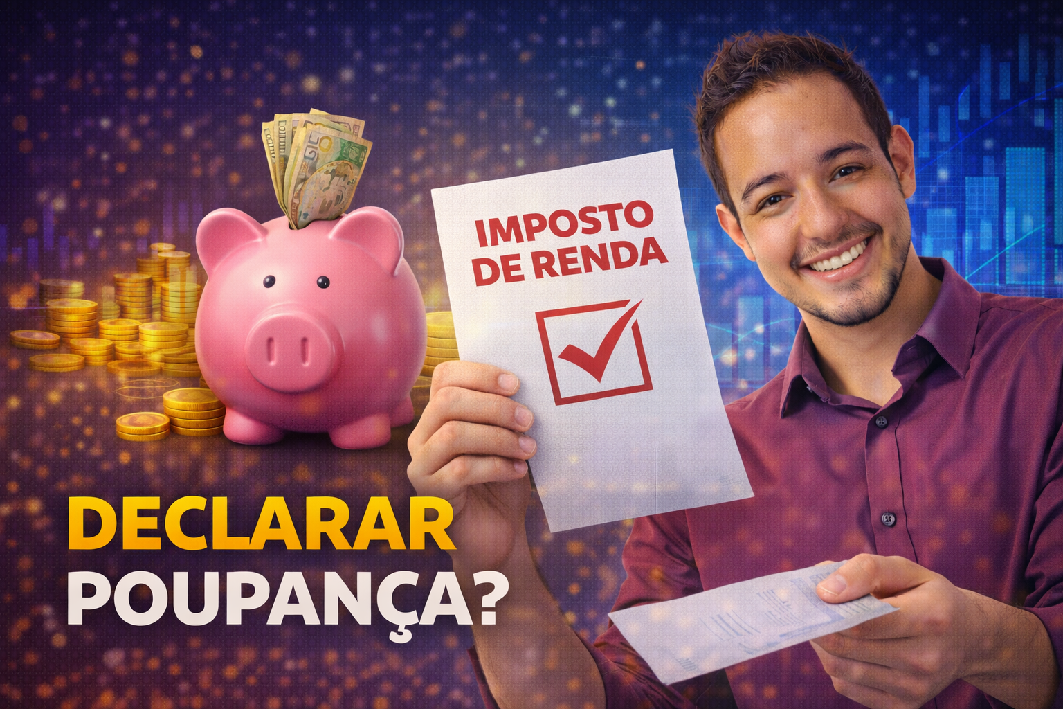 Poupança precisa declarar no Imposto de Renda 2026